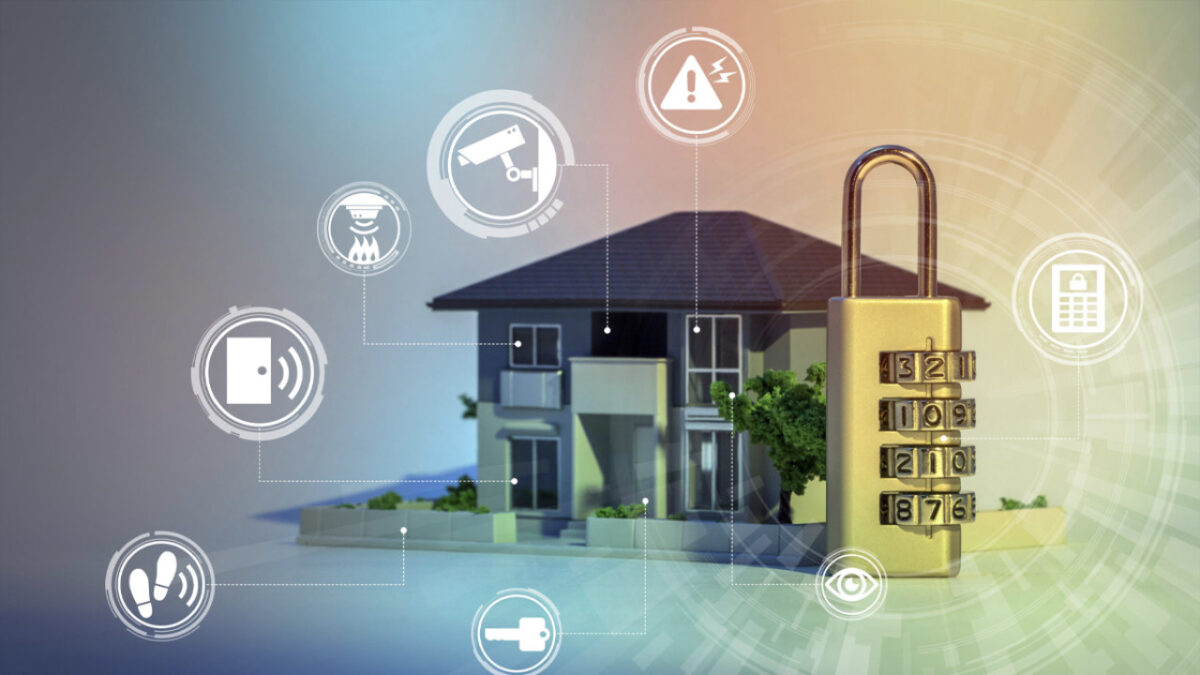 How does a home security montering system works?